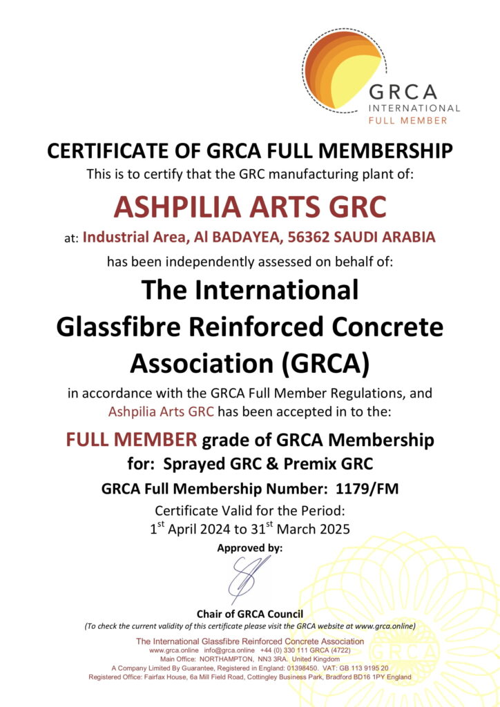 GRC Cladding and Decoration