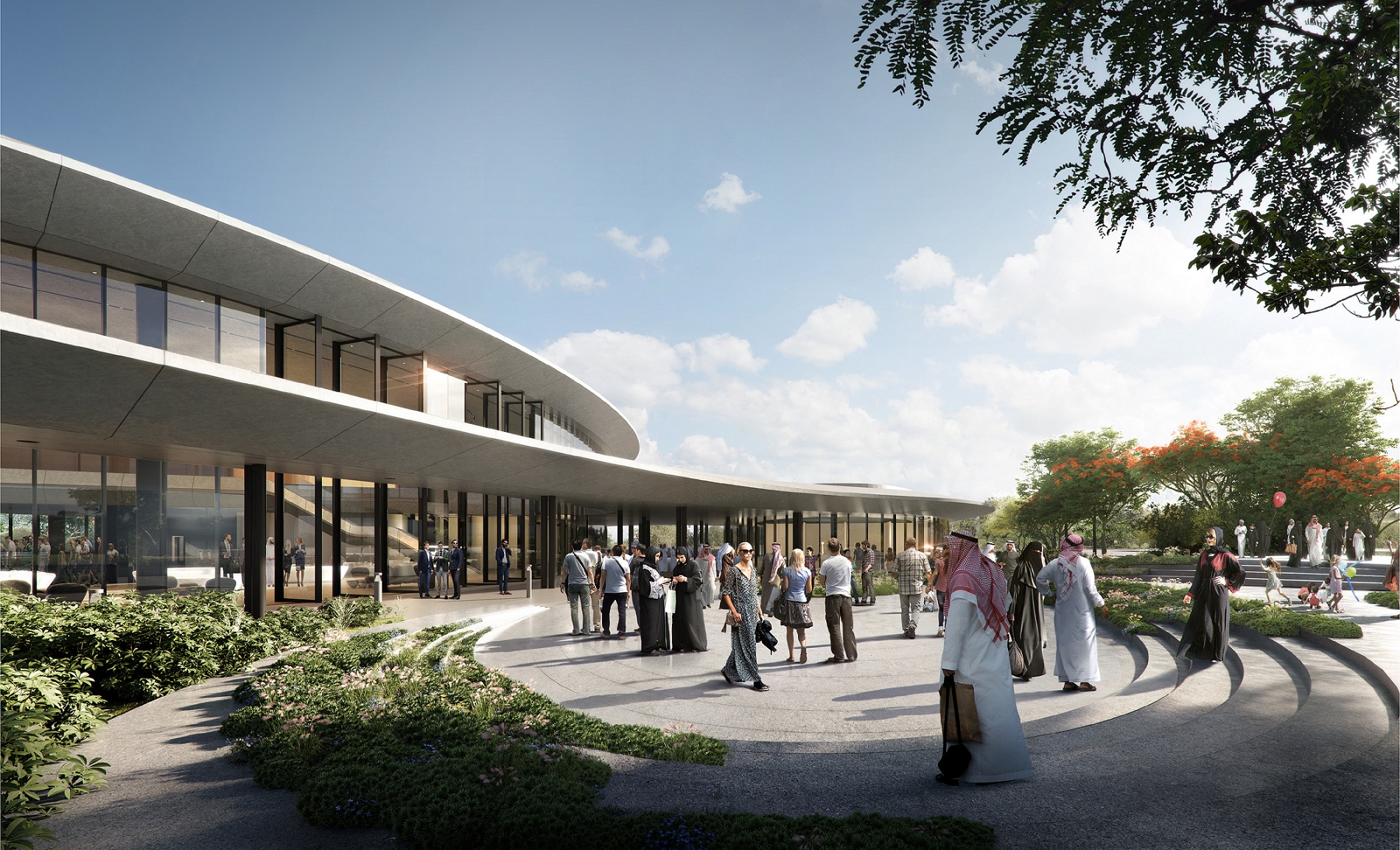 مشروع جادة الرياضية جي آر سي و الألمنيوم